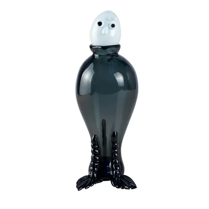 Pigeon Venetian Glass Sculpture by Eliana Gerotto