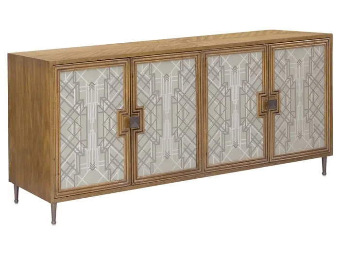 Pulaski Accents Modern 4 Door Storage Console