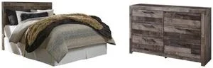 Queen/full Panel Headboard With Dresser