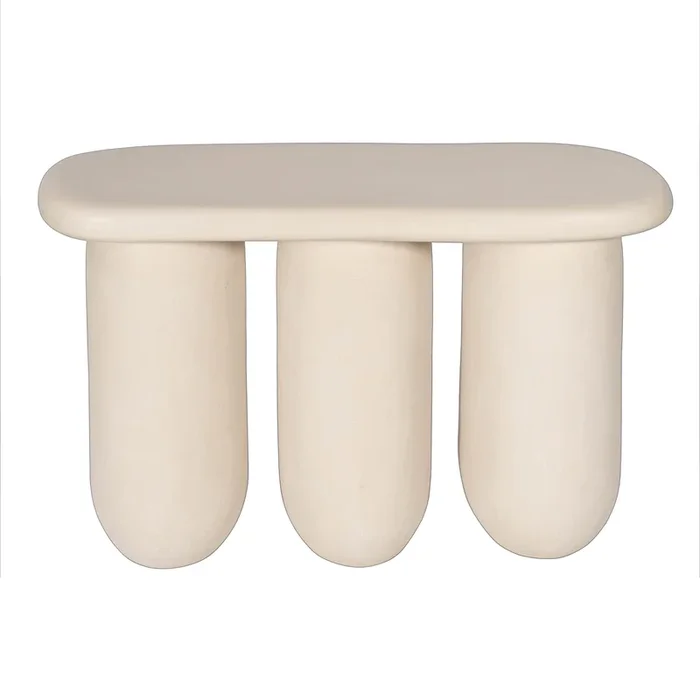Rahul Cream Console Table