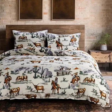 Ranch Days Duvet Cover Set – King