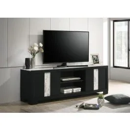 Ranger TV Stand With Sliding Doors Faux Marble