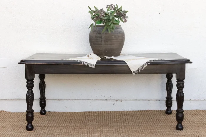 Rare Original Anglo Indian Dining Table