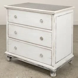 Reclaimed Pine Zinc Top Chest of Drawers
