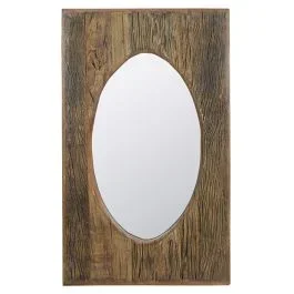Reclaimed Wood Framed Wall Mirror