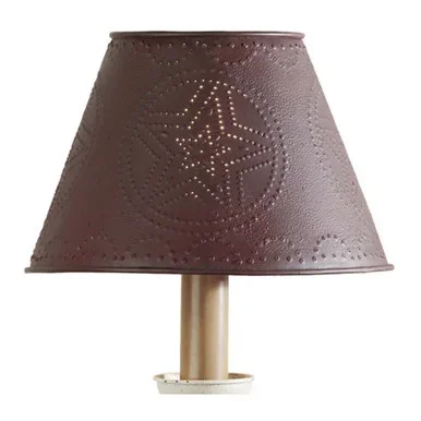 Red Star Metal Lampshade – 6 Inch
