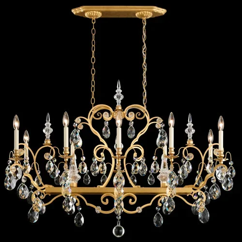 Renaissance 12 Light 120V Chandelier in French Gold with Heritage Handcut Crystal (168|3795N-26H)