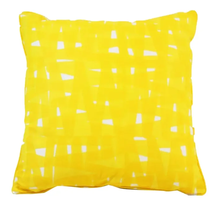 Rete Yellow Cushion