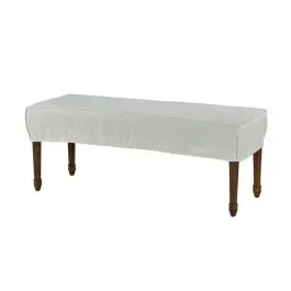 Reversible Bench Slipcover White