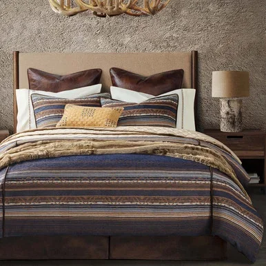 River Canyon Chenille Comforter Set – Queen