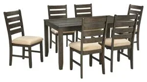 Rokane Dining Table and Chairs (set of 7)