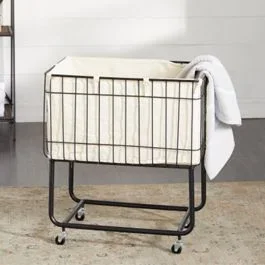 Rolling Storage Cart With Liner