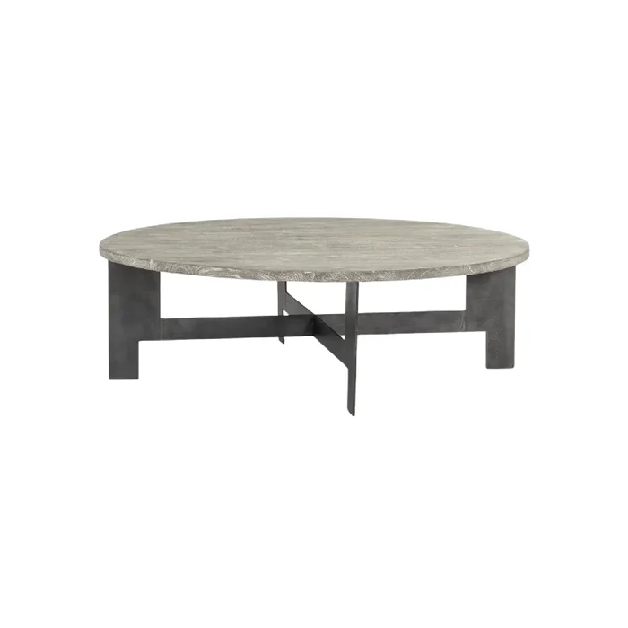 Round Coffee Table With Iron