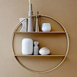 Round Floating Display Shelf