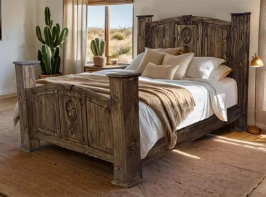 Royal Desert Star Brown Bed – King