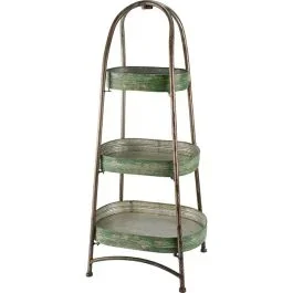 Rustic Accents 3 Tier Ladder Display Stand