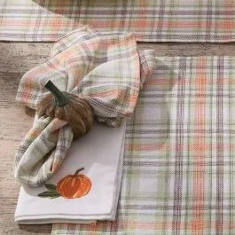 Rustic Accents Plaid Napkin Set of 4