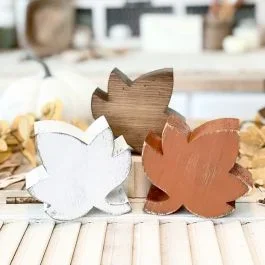 Rustic Autumn Leaves Set of 3
