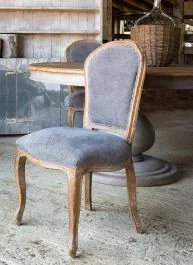 Rustic Elegance Capital Dining Chair