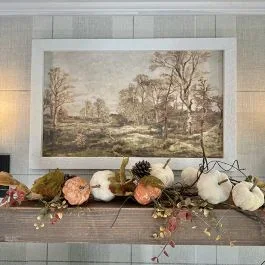Rustic Framed Moody Countryside Wall Art