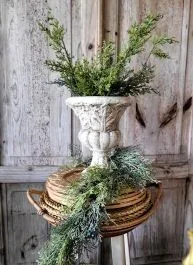 Rustic Garden Urn Pot