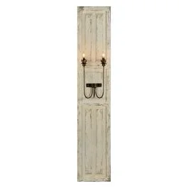 Rustic Panel Wall Sconce