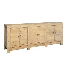Rustic Reclaimed Pine Wood Sideboard | SHIPS FREE