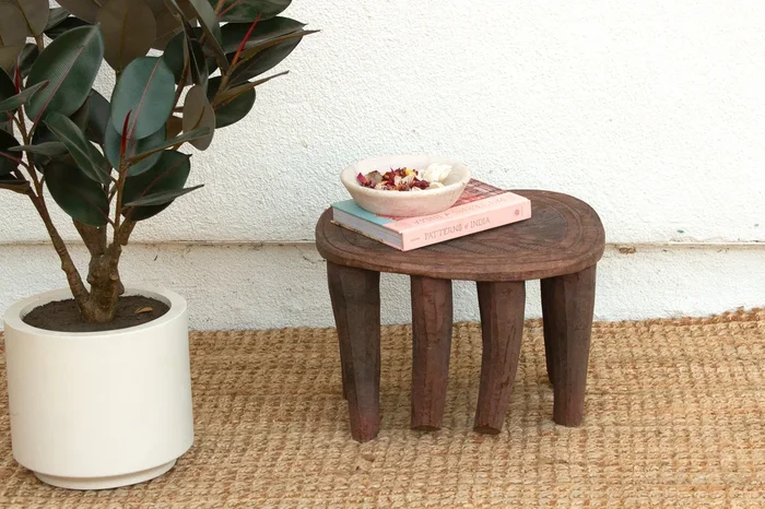 Rustic Wood Nupe Table (Trade)