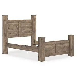 Rusticott Queen Poster Headboard Panel