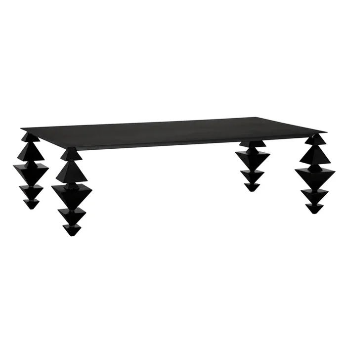 Sagrada Coffee Table, Matte Black