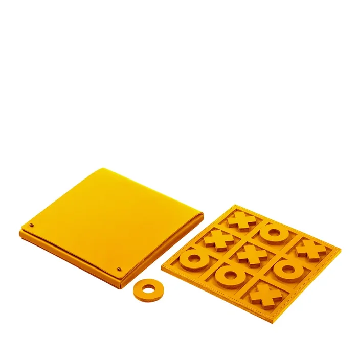 Sanremo Mustard Tic-Tac-Toe Game
