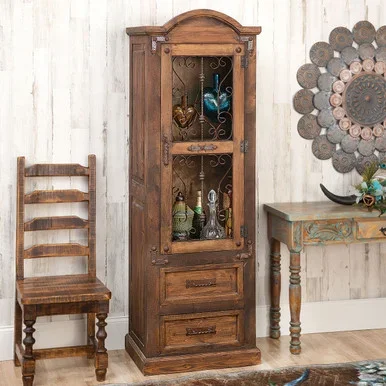 Santa Fe Scrolls Cabinet