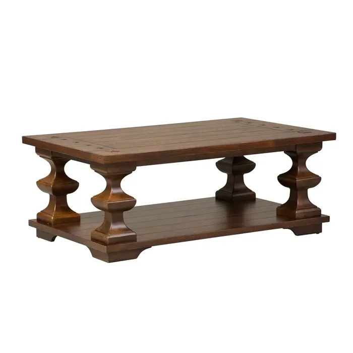 Sedona Turned Leg Cocktail Table