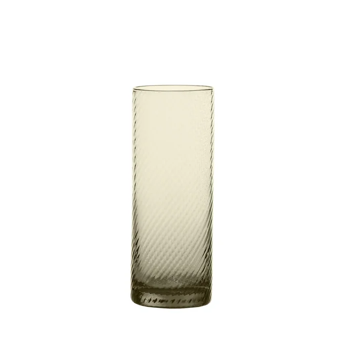 Set of 6 Gritti Torsè Tall Glasses Sand Yellow