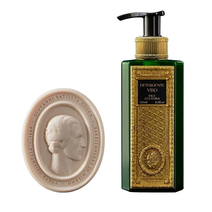 Set of Bigli Fragrance Bar Soap & Tonsor Fragrance Face Cleanser
