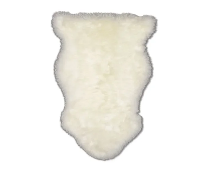 Sheepskin Throw – Ivory