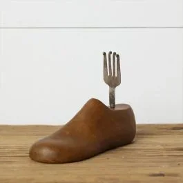 Shoe Horn Fork Picture Holder Set of 2