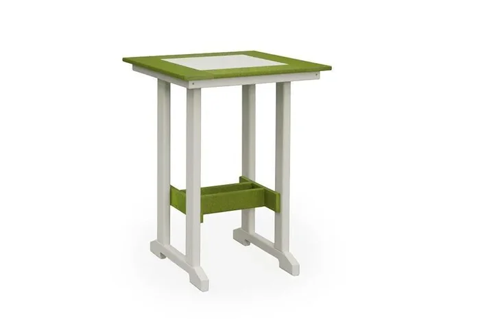 Shoreline Poly Square Bar Table