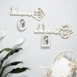 Skeleton Key Hanging Photo Frame One of Each