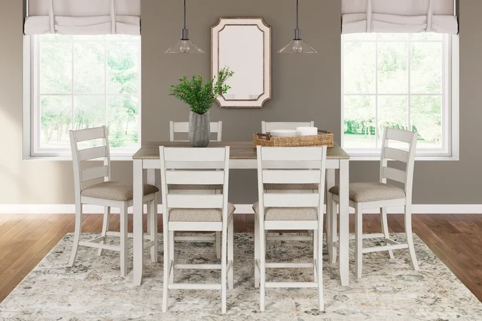 Skempton Counter Height Dining Table and Bar Stools