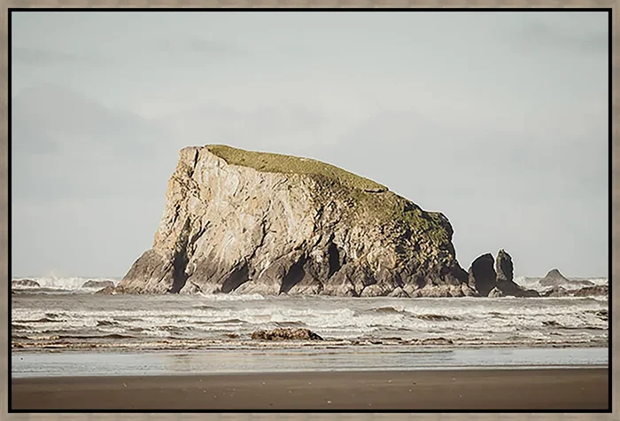 Small Cliff by Adam Mowery – 45″ x 30″ Framed