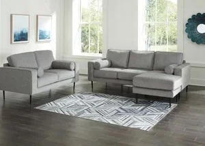 Sofa Chaise and Loveseat