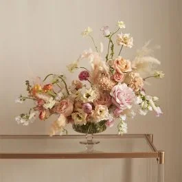 Soft Pink Glass Dish Collection