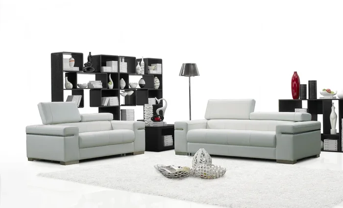Soho Love in White Leather 17655111-L-W By J&M