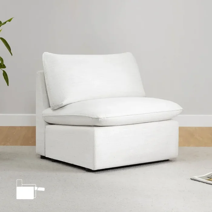 Sophia Power Armless Seat Module with Electric Footrest