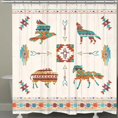Southwest Animals Shower Curtain – OUT OF STOCK UNTIL 02/04/2026