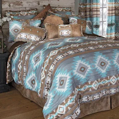 Southwest Diamonds Chenille Bed Set – Queen