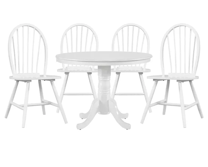 St Augustine 5 Pc. Round Dining Set