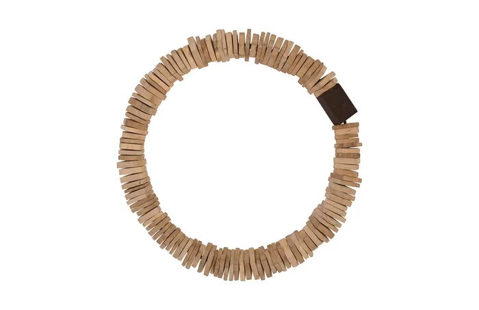 Stacked Wall Ring, Bleached, SM