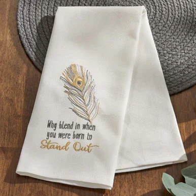 Stand Out Decorative Dishtowels – Set of 4